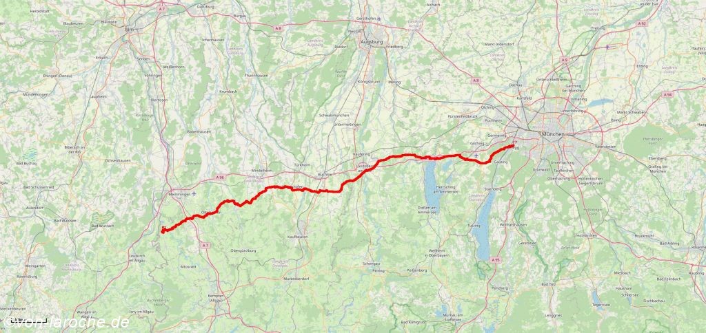 18.09.2021 Lautrach - Planegg 125 km